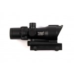 Реплика коллиматорного прицела Trijicon ACOG HD2A Black Marking